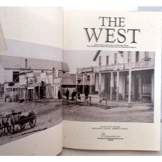 American Set of 3 Vintage Wild West & Native American History Salamander Oversized Hardcover Books For Sale - Image 3 of 12