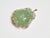 19th Century Gia Certified Antique 14k Gold Chinese Serpentine Butterfly Pendant For Sale - Image 5 of 7