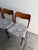 Brown 1960s Set of 4 Danish Rosewood Dining Chairs by j.l. Møller Model 71 – Mid-Century Modern Chairs For Sale - Image 8 of 10