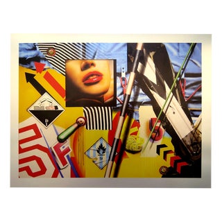 Peter Klasen, Corrosive, 5F, Green Handle, 2018, Digital Print on Panels For Sale