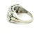 Silver Mid-Century 2.0 Carat Diamond Double Row Band Ring in 14K White Gold For Sale - Image 8 of 13
