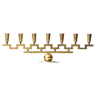 Candleholder by Lars Holmström, 1940s For Sale