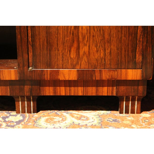 Art Deco Veneer Writing Desk or Vanity Table, 1920s For Sale - Image 9 of 18