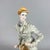Ceramic Vintage 20th Century Lady Knight Figures in Porcelain from Liani, Italy, Set of 2 For Sale - Image 7 of 11
