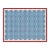 Handmade Cotton Vegetable Dyed Rug, Sky Blue and Pink Geometric Dhurrie-12'x15' For Sale