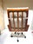 Vintage Upholstered and Teak Swivel Armchair Attributed to Arnie Wahl Iversen for Komfort For Sale In Los Angeles - Image 6 of 7