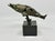 A beautifully detailed bronze of a whale on a marble base by the talented, noted American Sculptor Frank Eliscu. The...