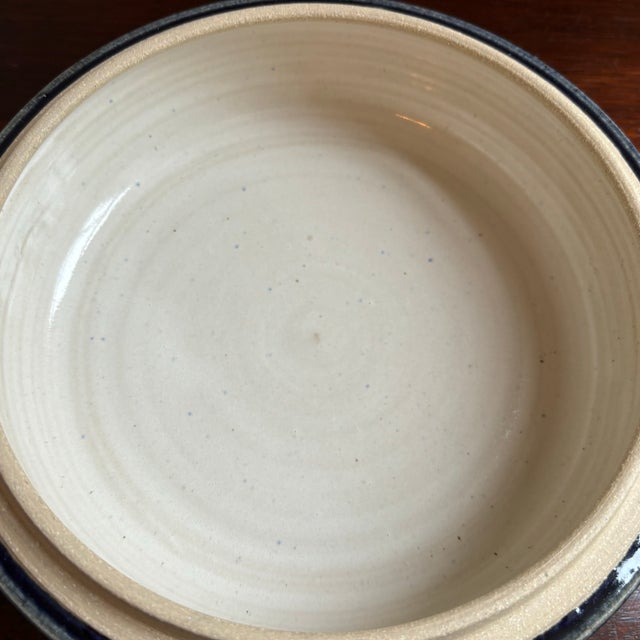 20th Century Abstract Studio Pottery Vegetable Tureen For Sale - Image 13 of 17