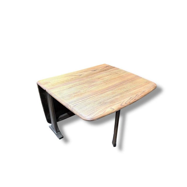 Vintage Elm Drop Leaf Coffee Table from Ercol For Sale - Image 6 of 9