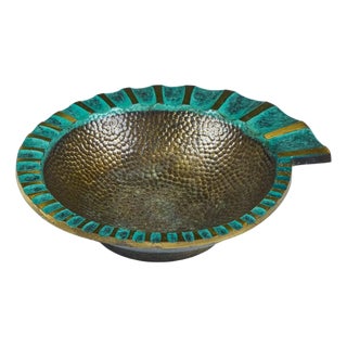 Pal-Bell Ashtray in Cast Bronze by Maurice Ascalon For Sale