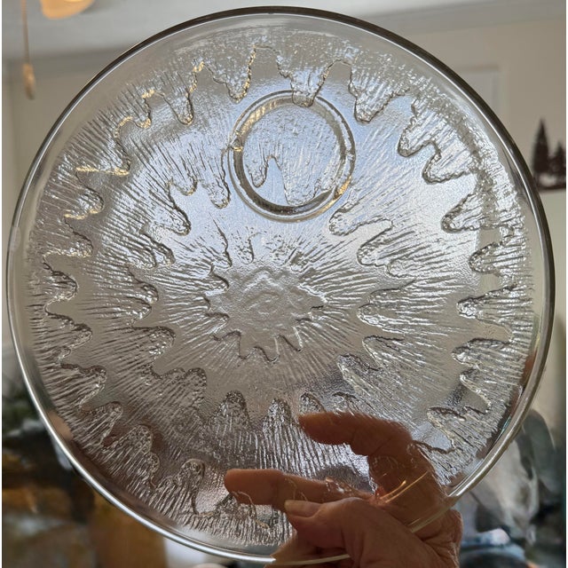 Mid 20th Century Indiana Glass Snack Plate Set - 24 Piece For Sale - Image 5 of 8