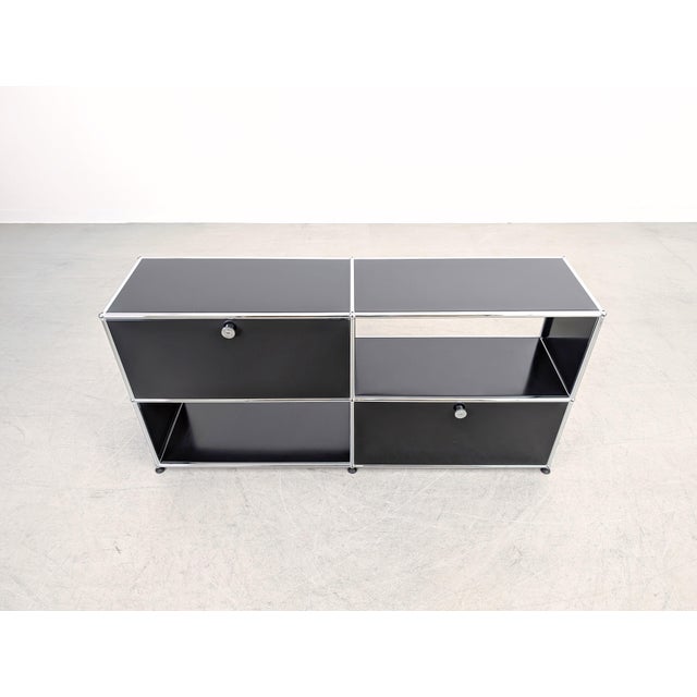 Sideboard in Black from USM Haller For Sale - Image 4 of 10