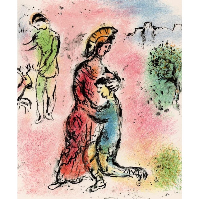 Marc Chagall, Ulysses Reveals His Identity from Odyssey, 1989, Lithograph For Sale - Image 6 of 11