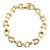 Vintage Italian 18k Two-Tone Stirrup Links Bracelet For Sale
