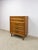 Mid-Century Modern Vintage Heritage Tallboy Dresser Brutalist Brass Pulls Mid-Century Modern For Sale - Image 3 of 12
