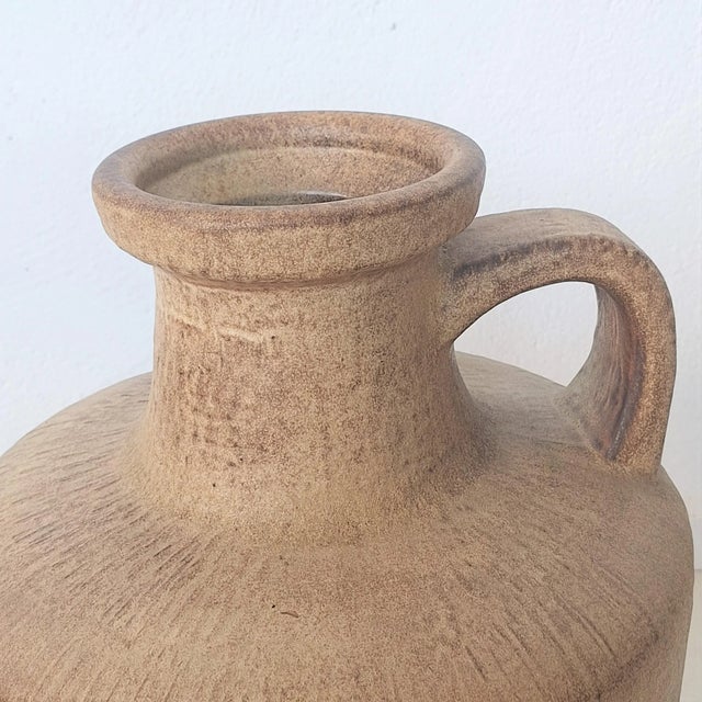 1950s Large Ceramic Floor Vase by F. Glatzle for Karlsruhe Majolika, 1950s For Sale - Image 5 of 6