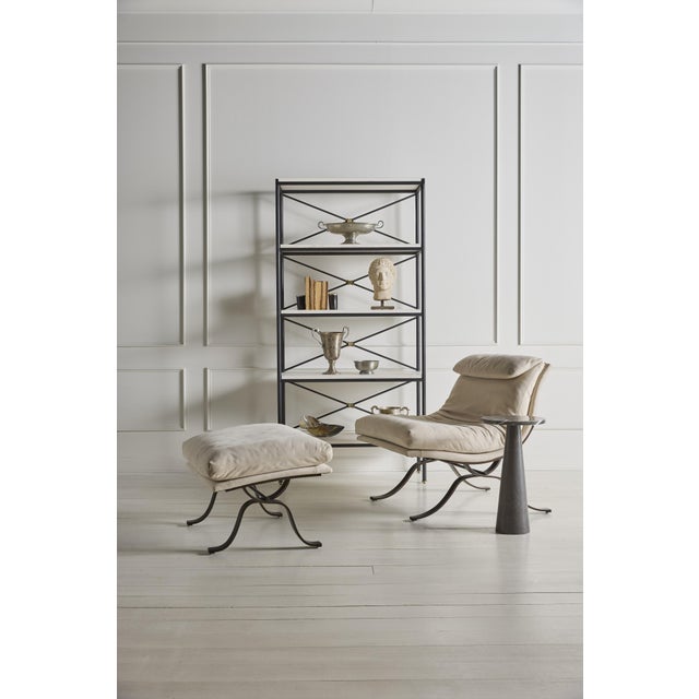 French Tara Shaw for Century Furniture Grand Montmartre Etagere-Iron/Brass Knot For Sale - Image 3 of 5
