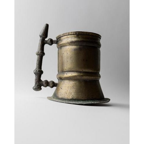 Vintage Brass Beer Mug, 1940s For Sale - Image 11 of 11