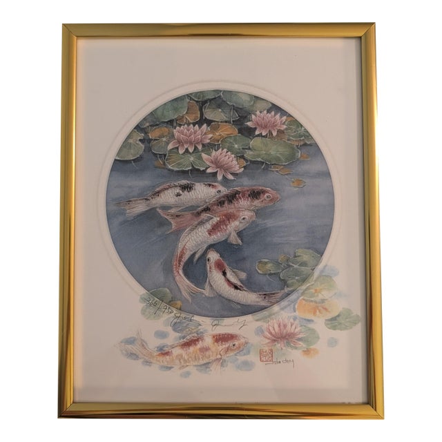 1980s Chinese Koi Fish For Sale
