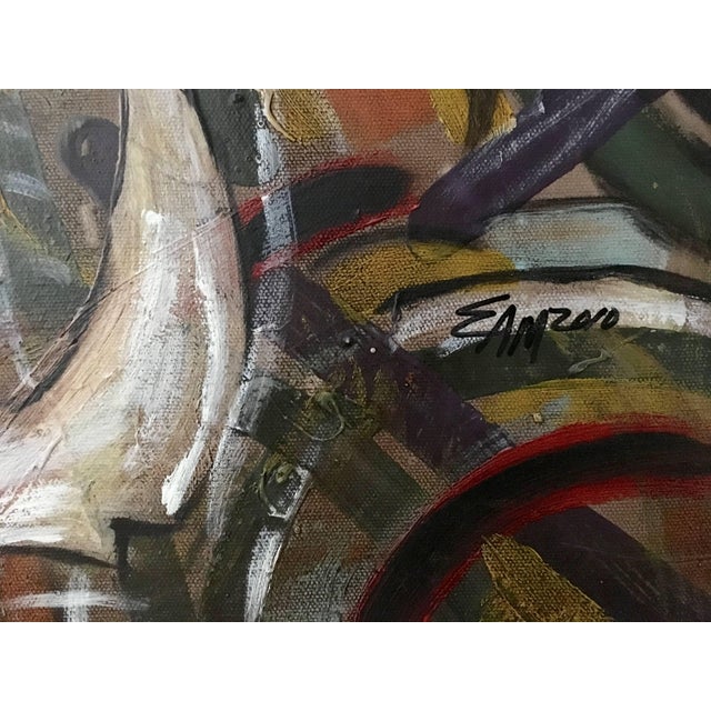 Contemporary Emilio Adan Martinez, Cuban Artist Emilio Martinez Untitled For Sale - Image 3 of 6