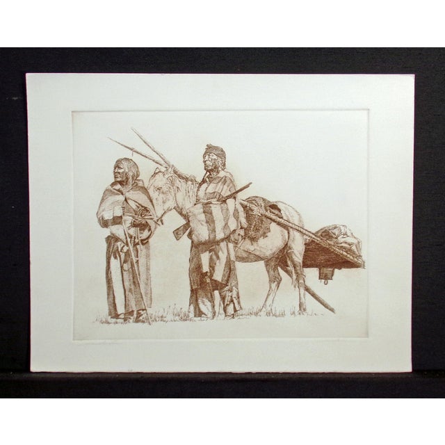 "Wanderers" by Chad Neff Signed, titled & numbered by the artist in pencil Print documentation This is an unframed...