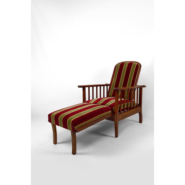 Arts & Crafts Morris Lounge Chair, United Kingdom, 1900s For Sale - Image 15 of 15