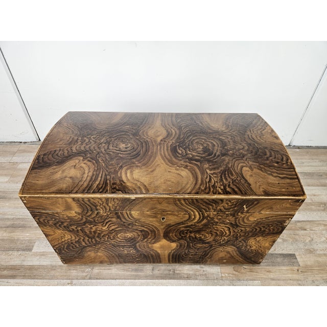 1950s Vintage Travel Trunk, 1950 For Sale - Image 5 of 13