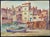 A. Bianne, Martigues, Provence, 1930, Watercolor, Framed For Sale - Image 3 of 10