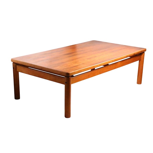 Mid Century Danish Modern Teak Coffee Table by Trioch 1978 For Sale - Image 13 of 13