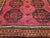 Red Vintage Afghan Bokhara Rug, Hand-Knotted Wool, 1950s Geometric Design For Sale - Image 8 of 12