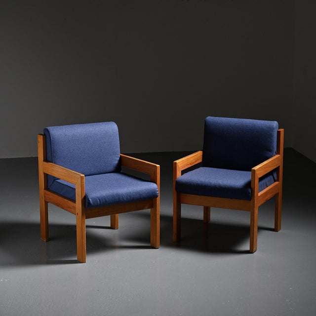 Vintage Lounge Chairs by André Sornay, 1960s, Set of 2 For Sale - Image 16 of 16