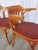 Mid-Century Modern Bentwood Dining Chairs in Red Faux Leather, 1970s, Set of 3 For Sale - Image 3 of 18