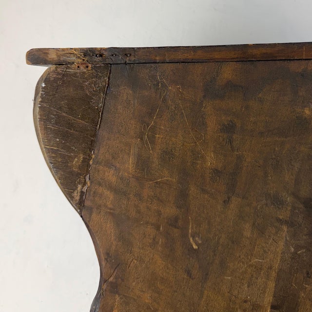 Antique Italian Liberty Art Nouveau Wall Shelf in Carved Wood, 1890s For Sale - Image 14 of 16