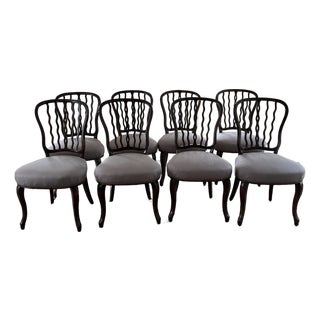 Set of 8 Althorp Living History Collection Dining Chairs For Sale