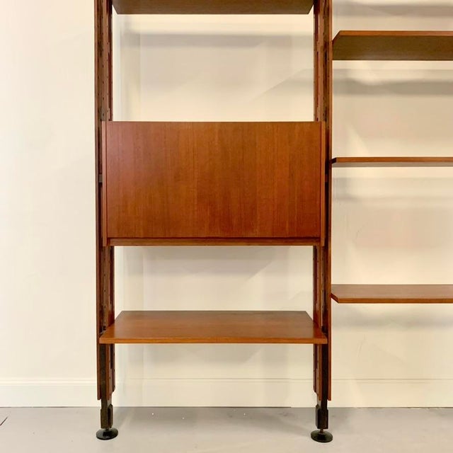 Mid-Century Bookcase attributed to Franco Albini, Italy, 1950s For Sale - Image 10 of 18