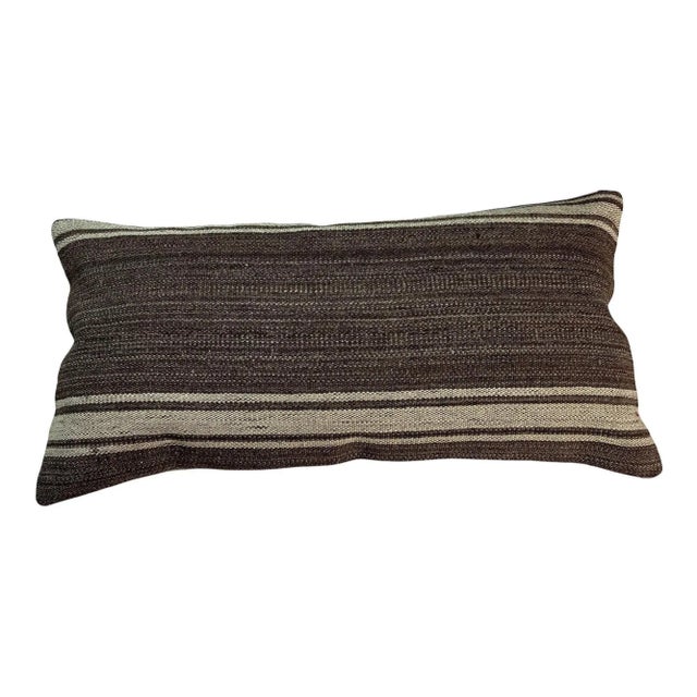 1960s Vintage Turksih Kilim Pillow Cover For Sale - Image 5 of 11