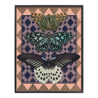 Maximalist Butterfly Deco Print For Sale