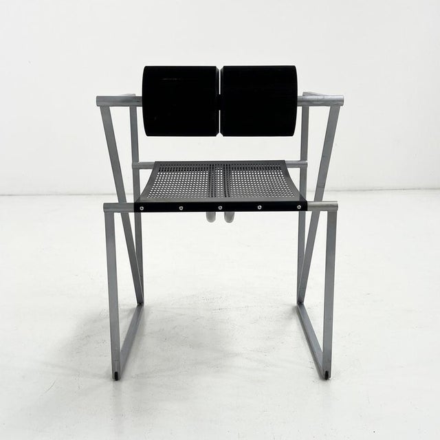 Black and Grey Seconda Chair by Mario Botta for Alias, 1980s For Sale - Image 11 of 11