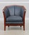 Age: Approx: 20 Years Old Details: John Widdicomb By Stickley Solid Cherry Blue Leather - Some Wear High Quality...