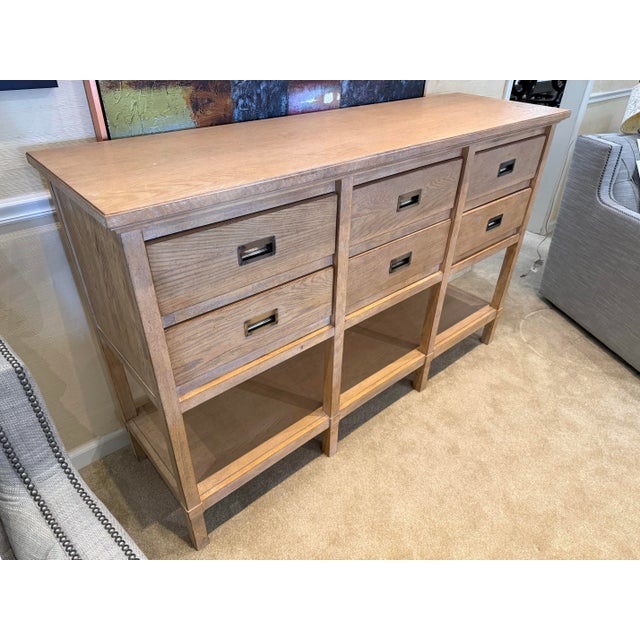 Brand New Pine and Oak Sideboard Server For Sale - Image 9 of 9