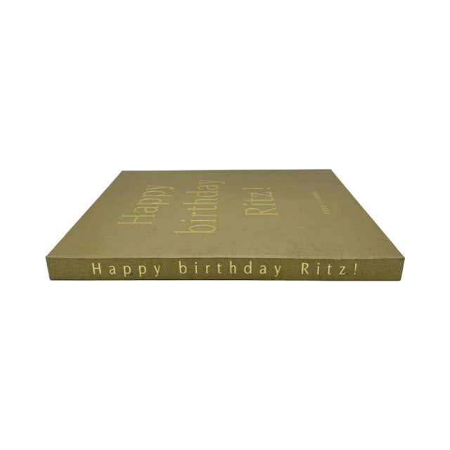 Happy Birthday Ritz Book 1898-1998 Paris Hotel For Sale - Image 4 of 12