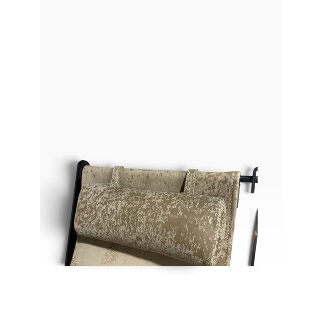 Metal Pair of Sling Chairs Attributed to Roman and Williams Guild For Sale - Image 7 of 8