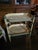 Two Tiered Tray Table With Hand Painted Finish For Sale - Image 4 of 5