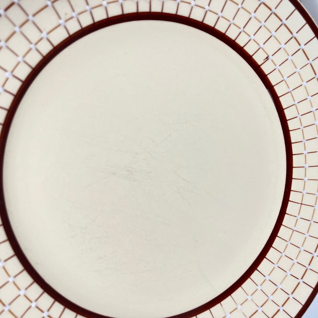 Colmar Dinner Plates from Longchamp, 1930s, Set of 6 For Sale - Image 11 of 18