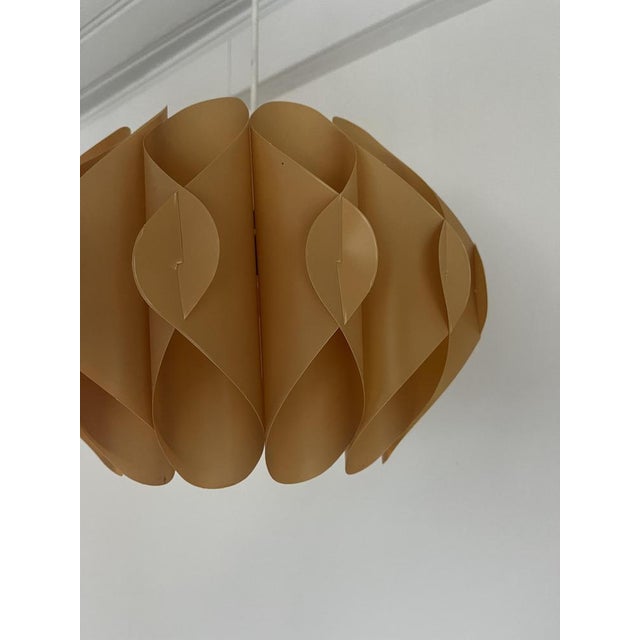 Vintage Danish Butterfly Hanging Lamp by Lars Schiøler for Hoyrup, 1960s For Sale - Image 4 of 12