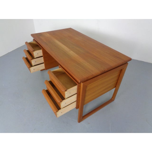 Wood Danish Teak Desk from Gasvig GV Møbler, 1960s For Sale - Image 7 of 17