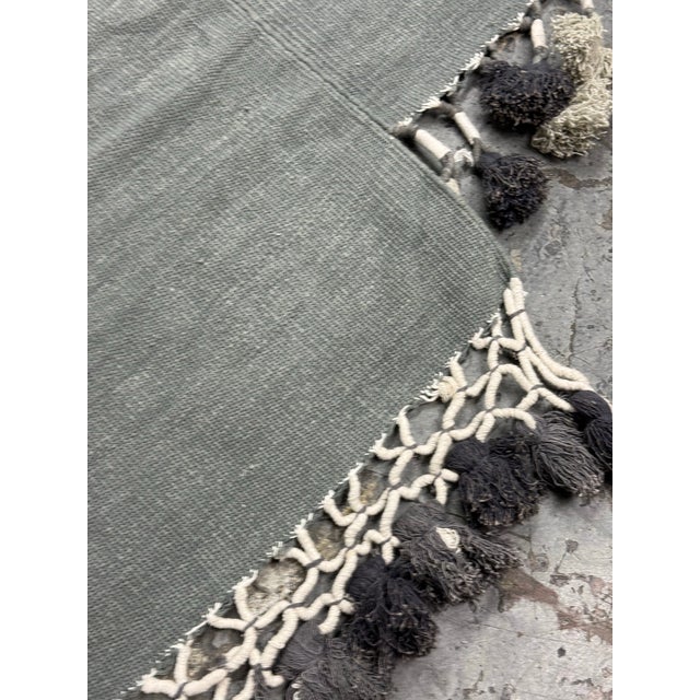 7ft 6in × 11ft Baxter Fringes Area Rug For Sale - Image 11 of 12