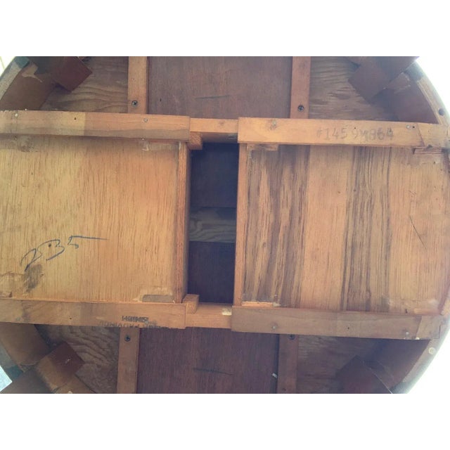 19th Century French Walnut Louis XVI Round Bouillotte Table With Marble Top - a Pair For Sale In New York - Image 6 of 7