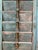1900 - 1909 1900's French Robins Egg Blue Painted Wooden Window Shutters /Pr For Sale - Image 5 of 8