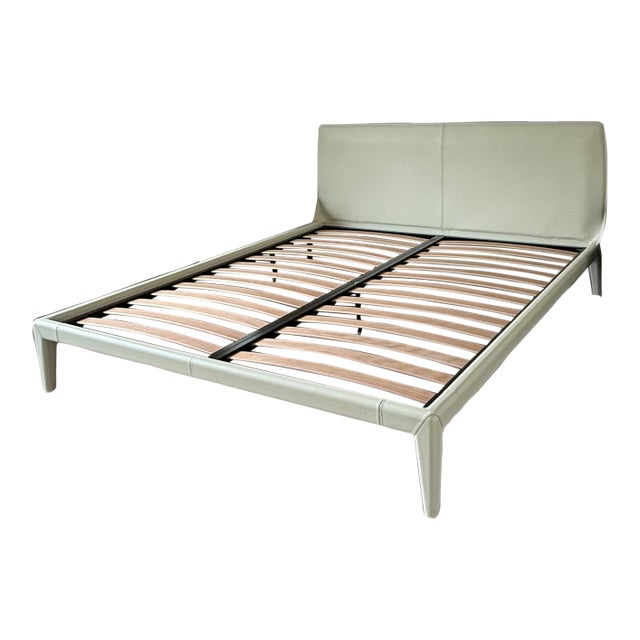 Frag Vella California King Leather Bed — Michele Di Fonzo — Made in Italy — 2022 For Sale